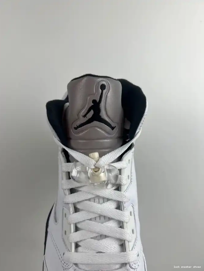 Reps LUCY 5 'WHITE JORDAN RETRO DD0587-110 AIR BLACK' 0509